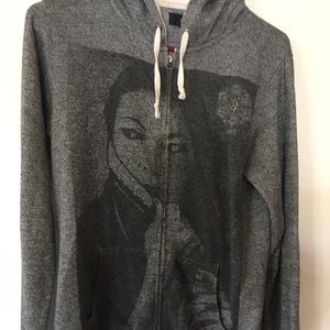 Obey Zip up  Hoodie
